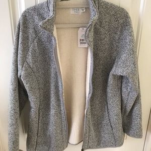 Cozy fleece lined jacket